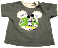 Béžové tričko s Mickey Mousem zn. Ladybird + Disney