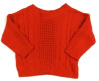 Červený pletený svetr zn. New Look