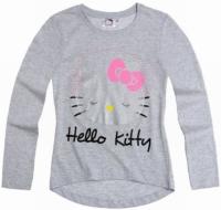 Nové - Šedé triko s Kitty zn. Sanrio 
