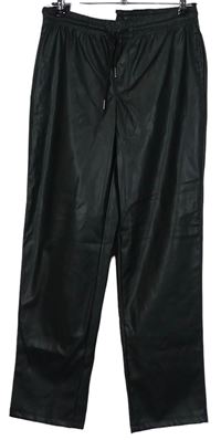 Dámské černé koženkové kalhoty zn. Esmara 