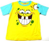 Outlet - Žluto-modré tričko se Spongebobem zn. Nickelodeon
