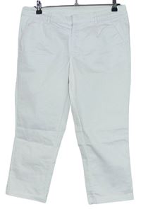 Dámské bílé capri kalhoty zn. C&A