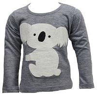Outlet - Šedé triko s koalou