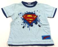 Modré tričko s potiskem Superman zn. George