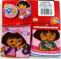 Nové - 2pack ponožky s Dorou zn. Nickelodeon vel. 0-18