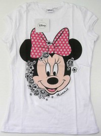 Outlet - Dámské bílé tričko s Minnie zn. Disney