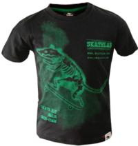 Outlet - Černé tričko s dinosaurem zn. Skatelab