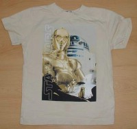 Béžové tričko Star Wars zn. H&M