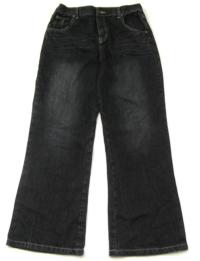 Tmavomodré riflové kalhoty vel.170