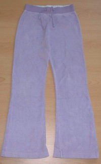 Fialové sametové kalhoty zn. Cherokee
