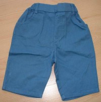 Modré plátěné kalhoty zn. Marks&Spencer