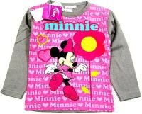 Outlet - Růžovo-šedé triko s Minnie zn. Disney