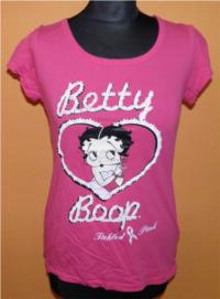 Dámské růžové tričko s Betty Boop zn. George