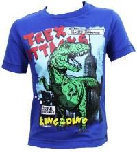 Nové - Modré tričko s dinosaurem zn. Minoti