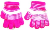 Růžové prstové rukavičky