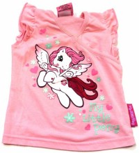 Růžové tričko s Ponym