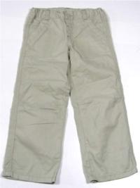 Béžové plátěné kalhoty zn. Marks&Spencer 