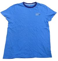 Modré pyžamové tričko s nápisem zn. F&F