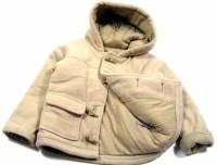 Béžový fleecový zimní kabátek zn. George