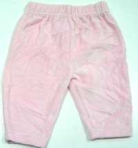 Růžové sametové kalhoty zn. Carter's