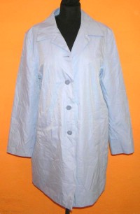 Dámský fialový šusťákový kabát