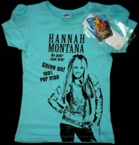 Outlet - Tyrkysová tunika Hannah Montana zn. Disney vel. 10 let