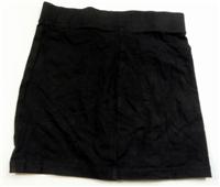 Černá bavlněná sukýnka zn. H&M