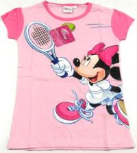 Outlet - Světlerůžové tričko s Minnie zn. Disney