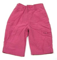 Růžové oteplené plátěné kalhoty zn. Early Days