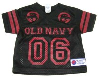 Černý dres s čísly zn. Old Navy