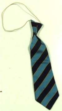 Modrá pruhovaná kravata