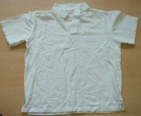 Bílé tričko s límečkem zn.George vel. 12-13 let