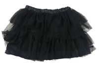 Černá tylová sukně zn. Y.F.K.