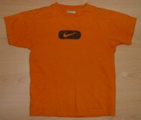 Oranžové tričko s logem zn. Nike