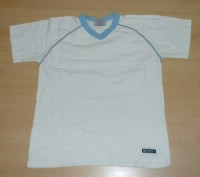 Bílé tričko s nášivkou zn. ENRG vel. 12-13 let