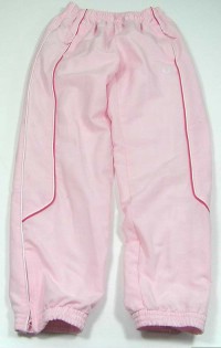 Růžové šusťákové oteplené kalhoty zn. Fred Perry