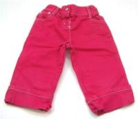 Růžové 7/8 riflové kalhoty zn. Next 
