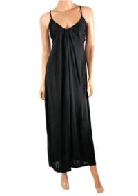 Outlet - Dámské černé letní šaty zn. F&F vel. M