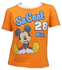 Outlet - Oranžové tričko s Mickeym zn. Disney 