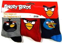 Nové - 3pack ponožky s Angry Birds vel. 35-37
