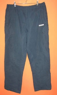 Pánské tmavomodré šusťákové kalhoty zn. Adidas vel. 52