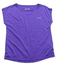 Tmavofialové funkční tričko s logem zn. USA pro