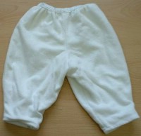 Bílé fleecové oboustranné kalhoty zn. Marks&Spencer
