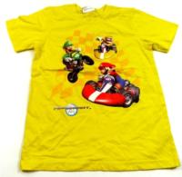 Žluté tričko s Mario Bros zn. George
