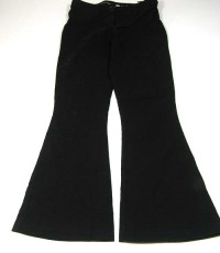 Černé elastické kalhoty vel. 13 let