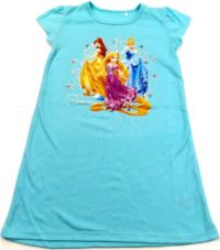 Nové - Tyrkysová noční košilka s princeznami zn. George+Disney