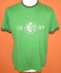 Pánské zeleno-hnědé tričko s nápisem zn. Old Navy