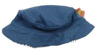 Modrošedý melírovaný klobouk zn. F&F
