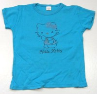 Tyrkysové tričko s Hello Kitty vel. 164