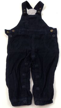 Modré manžestrové laclové kalhoty zn. F&F